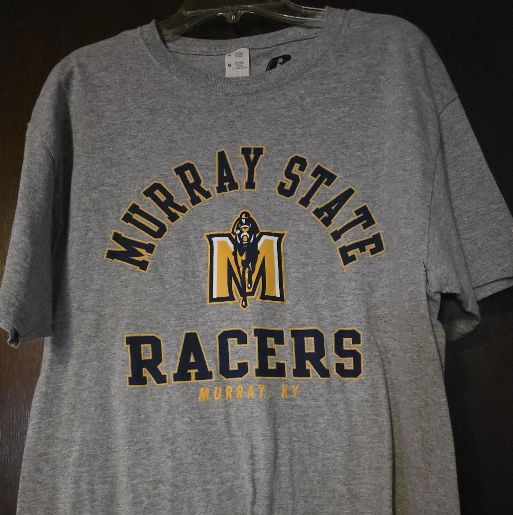 Russell Athletic Gray Murray State Racers Tee